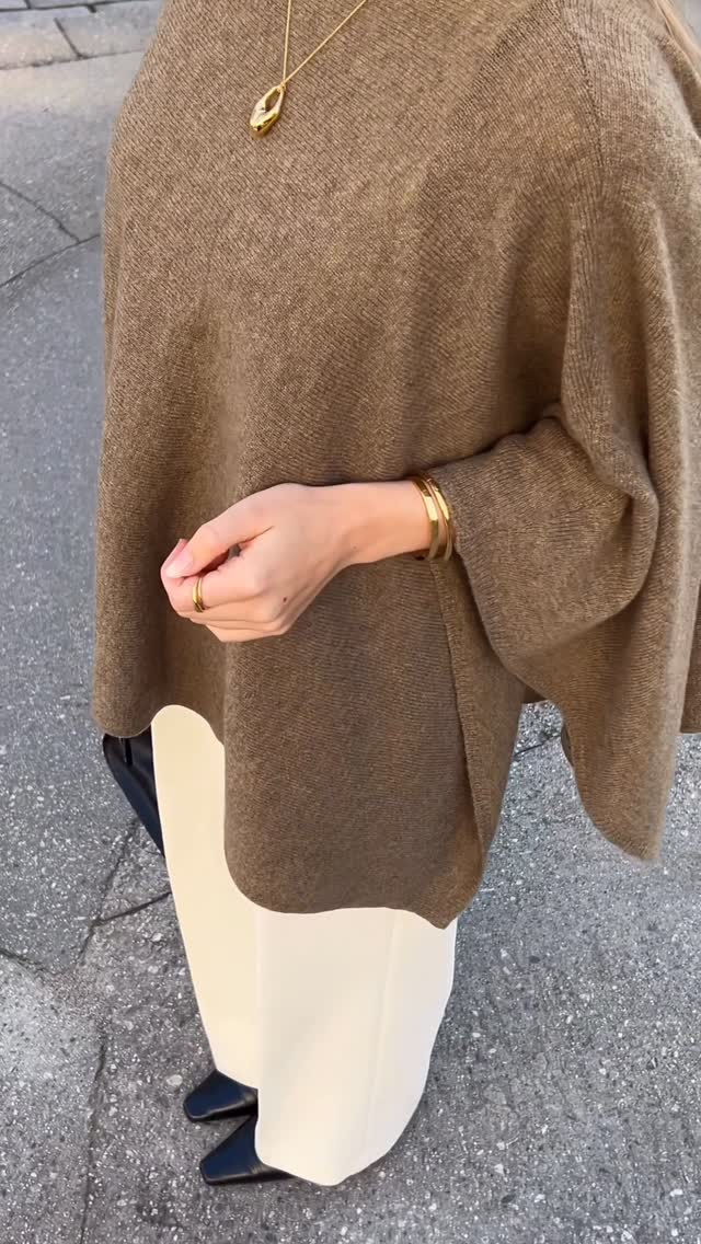 Instagram post by @synnekristines for Monica Vinader. Caption reads: Ad. One of the many ways I’ll style the new....