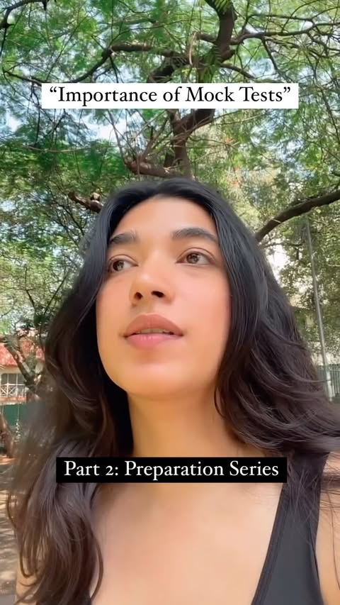 Instagram post by @careerwithdishani for Testbook. Caption reads: Mock test are the best thing to test your....