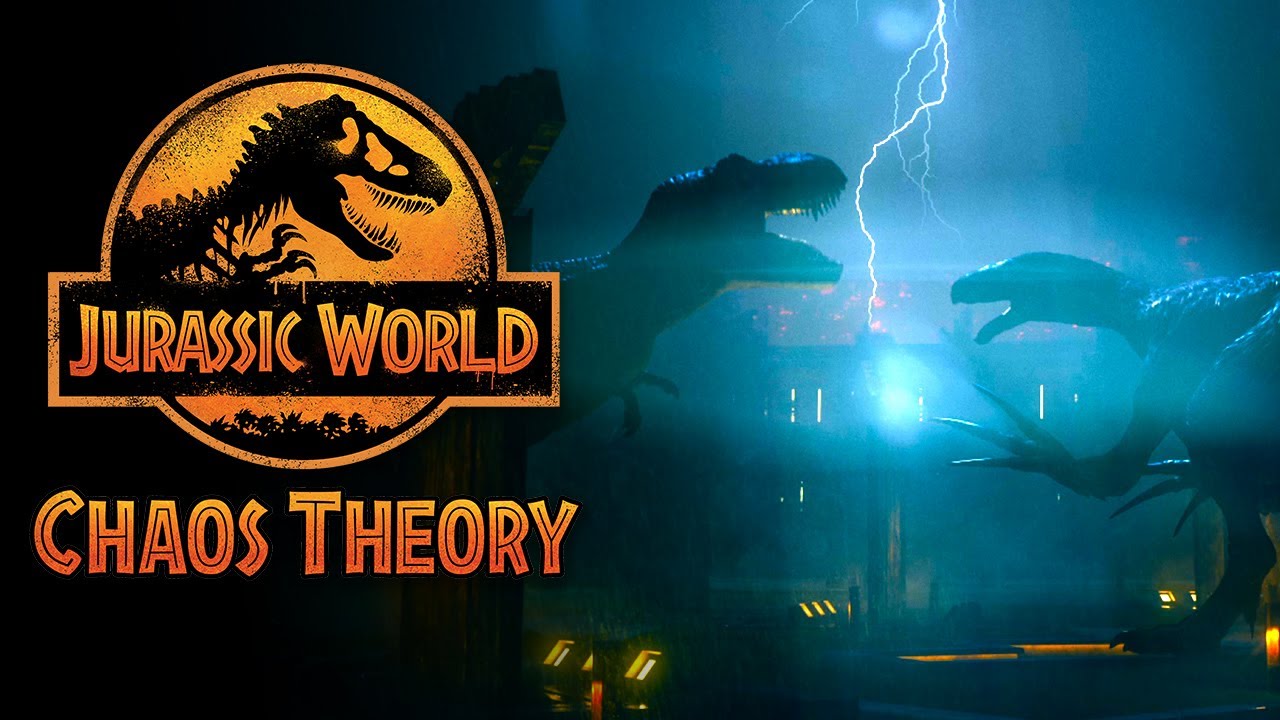 YouTube post by @jurassicworld for Jurassic World. Caption reads: JURASSIC WORLD: CHAOS THEORY | Season 4 Teaser |....