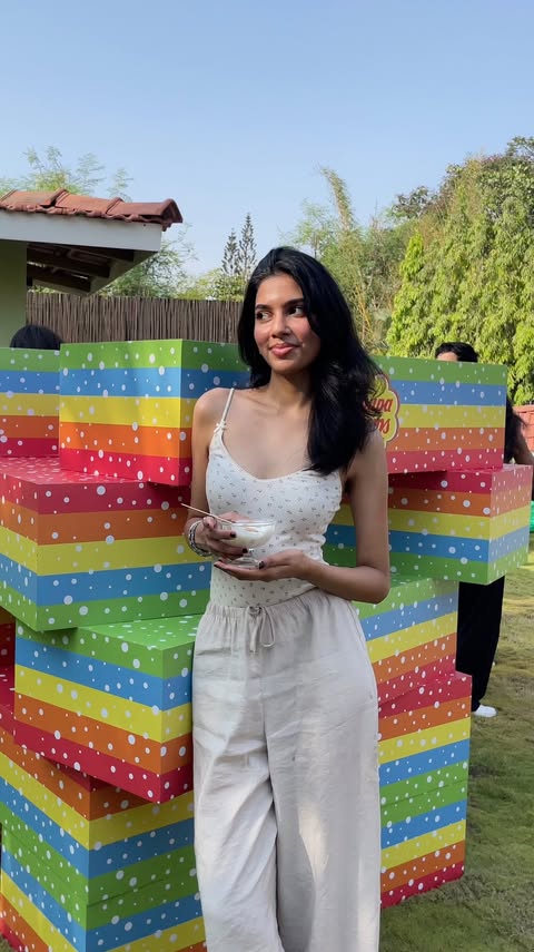 Instagram post by @50shadesofgargi for Chupa Chups. Caption reads: Just @chupachupsindia turning a regular summer day....