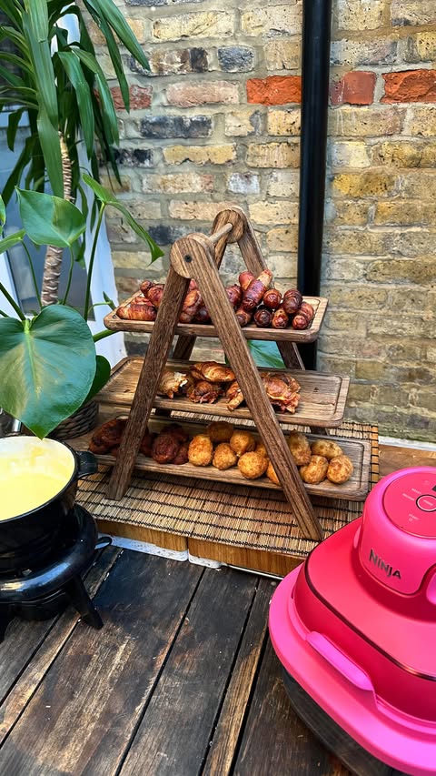 Instagram post by @flavourfellas_ for Marks and Spencer. Caption reads: ad | Hosting this Christmas? Let’s set the scene:....