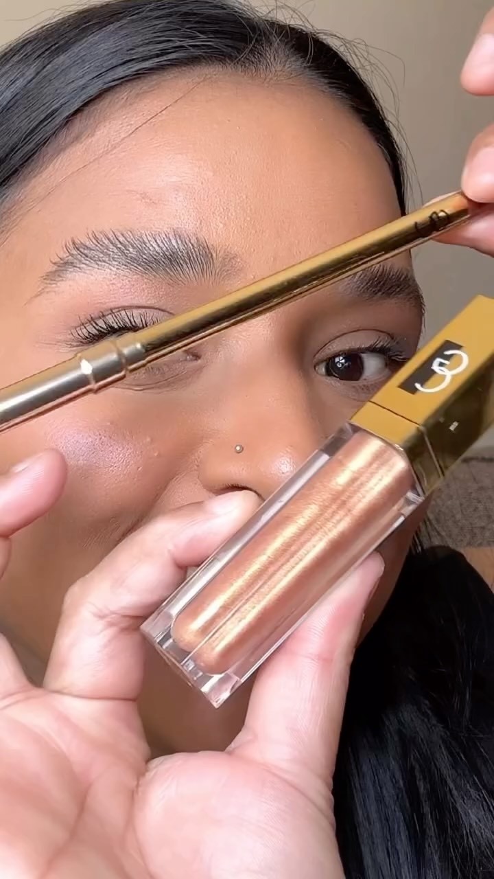 Instagram post by @rehnazbi for Gerard Cosmetics. Caption reads: Lip products that you never had and need it.....