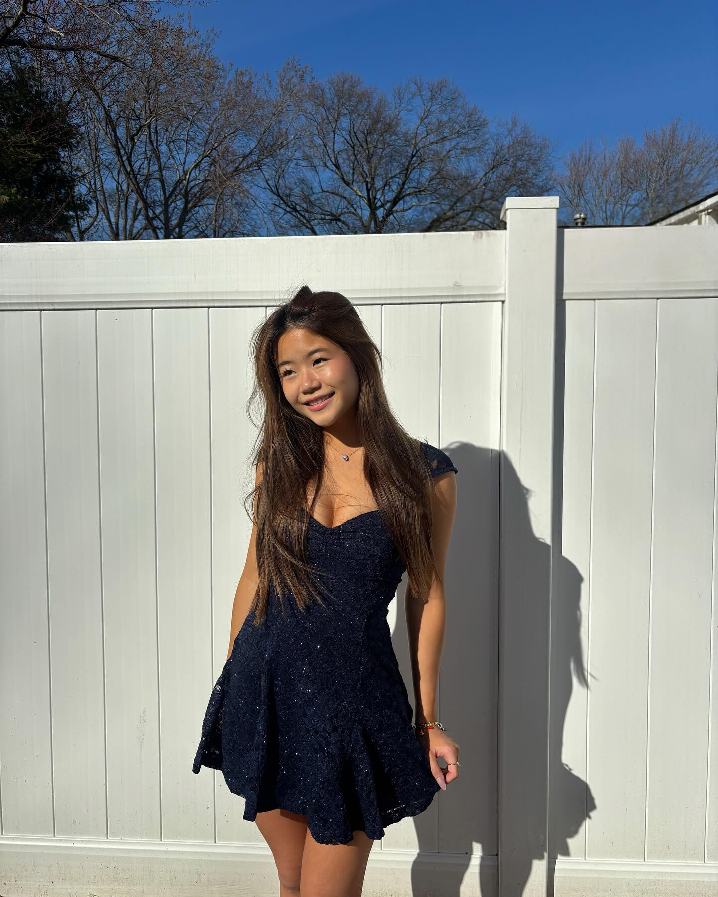 Instagram post by @emilyy.haa for windsorstore. Caption reads: Prom season with @windsorstore #ad.
