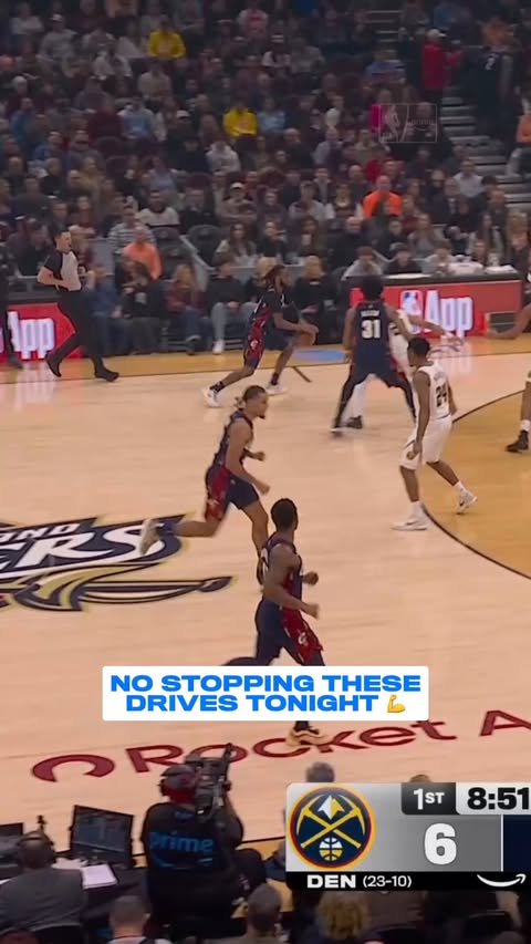 Instagram post by @nbaonprime for CarMax. Caption reads: Pedal down to the paint tonight on @primevideo 🔥....