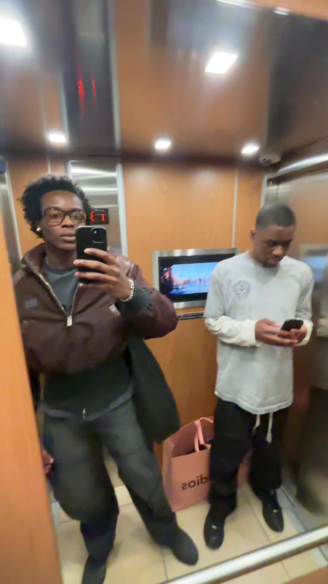 TikTok post by @jolagreen23 for Acne Studios. Caption reads: @acnestudiosofficial .