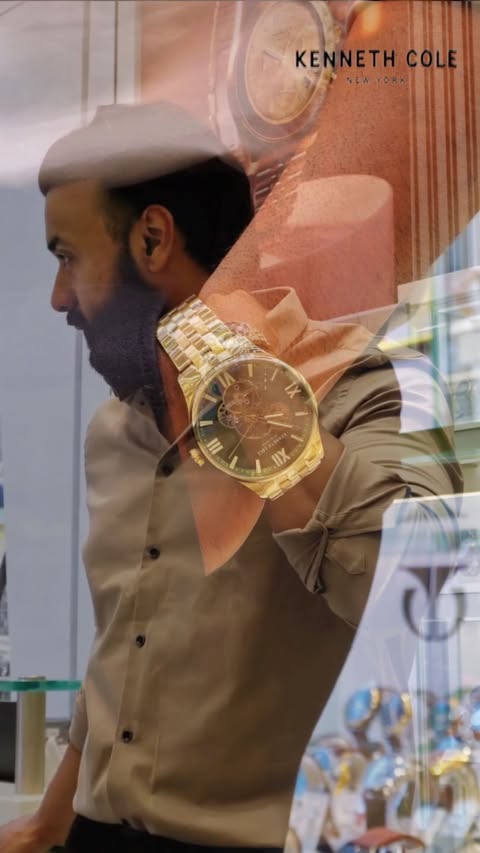 Instagram post by @iamarshd for Kenneth Cole. Caption reads: [...] all the difference. I discovered the Kenneth....