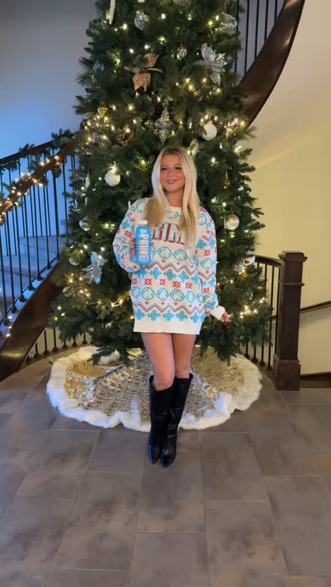 Instagram post by @_jazzyleblanc for DrinkPrime. Caption reads: deck the halls with my new @drinkprime....