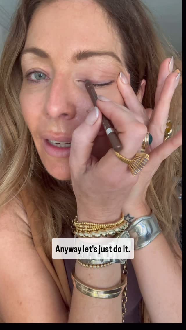 Instagram post by @doesmybumlook40 for Ciaté London. Caption reads: MAKEUP!! So this normally honestly takes me 3....