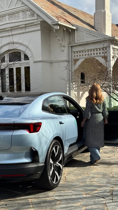 Instagram post by @liberty.interiors for Polestar. Caption reads: Loved being part of the @polestarcars electric car....