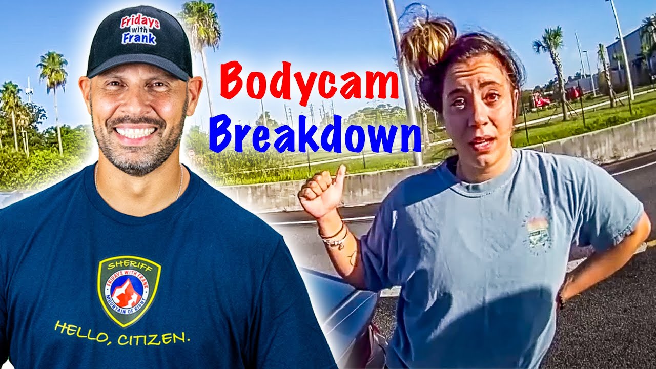 YouTube post by @FrankSloup for MASA Chips. Caption reads: Speeding Woman with an Attitude Learns a Hard....