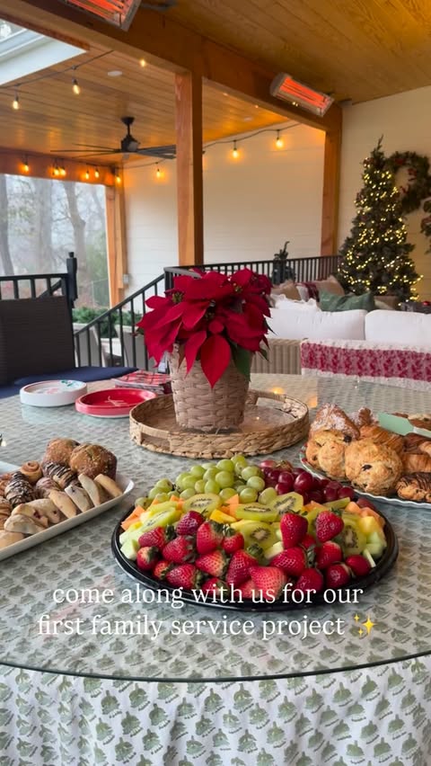 Instagram post by @teresalforehand for The Fresh Market. Caption reads: [...] all of the details on our menu from....