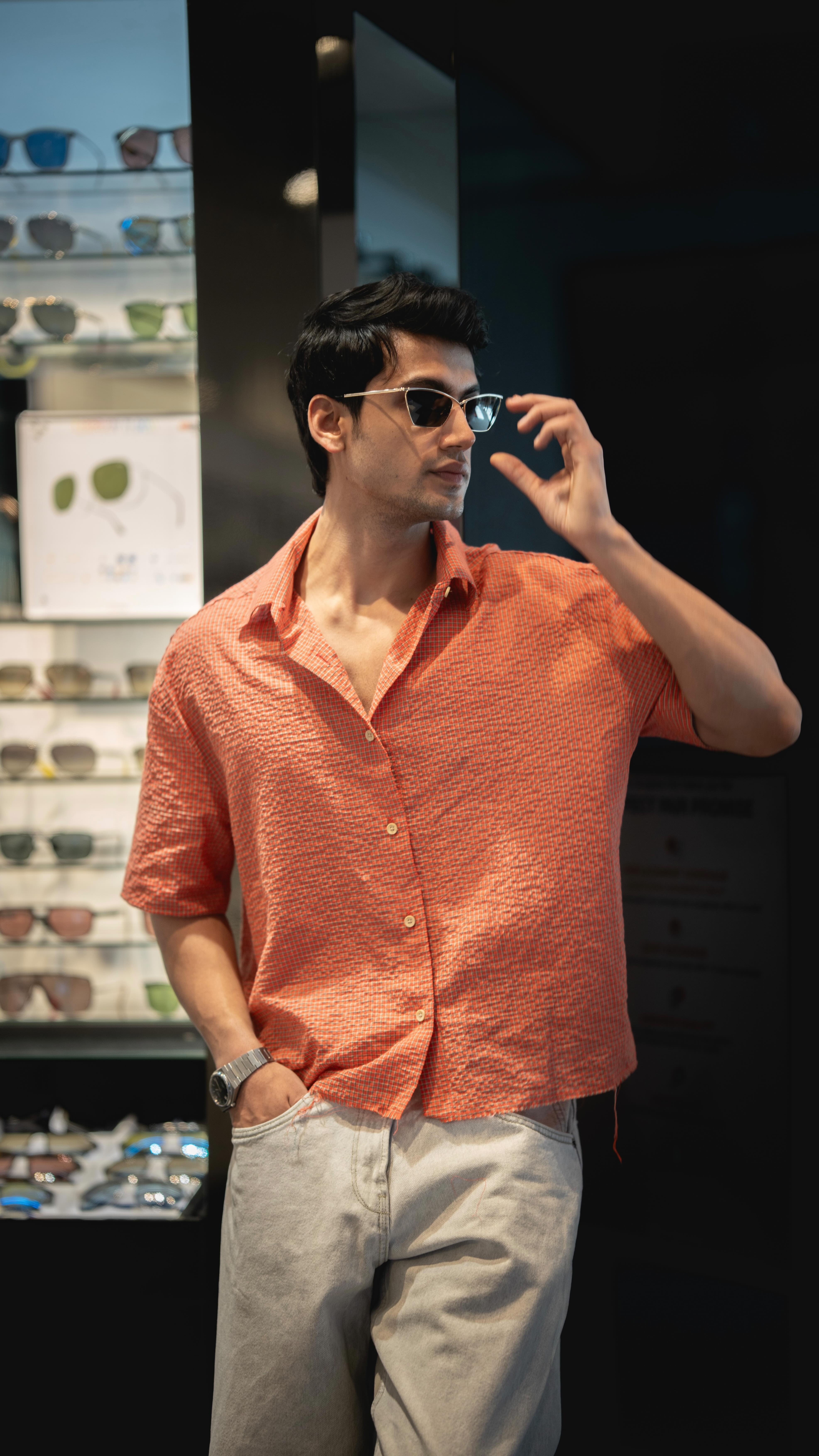 Instagram post by @mohak.narang for Sunglass Hut. Caption reads: Father’s day became more special with....