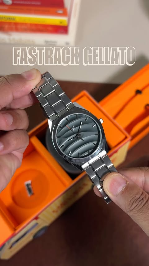 Instagram post by @tick_and_tell for Fastrack. Caption reads: Fastrack was probably the first watch brand most....