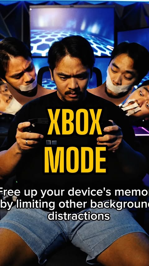 Instagram post by @dinocornel for Lenovo Legion. Caption reads: Xbox mode on, work mode off #ad #lenovolegion....