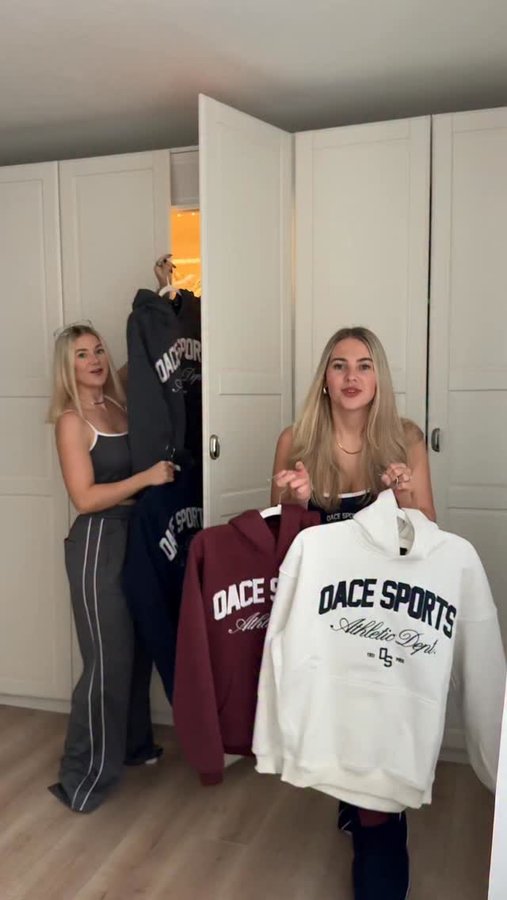 Instagram post by @alinaristenpart for OACE. Caption reads: [...] ganz entspannt: 
1) Mir & @oace_sports....