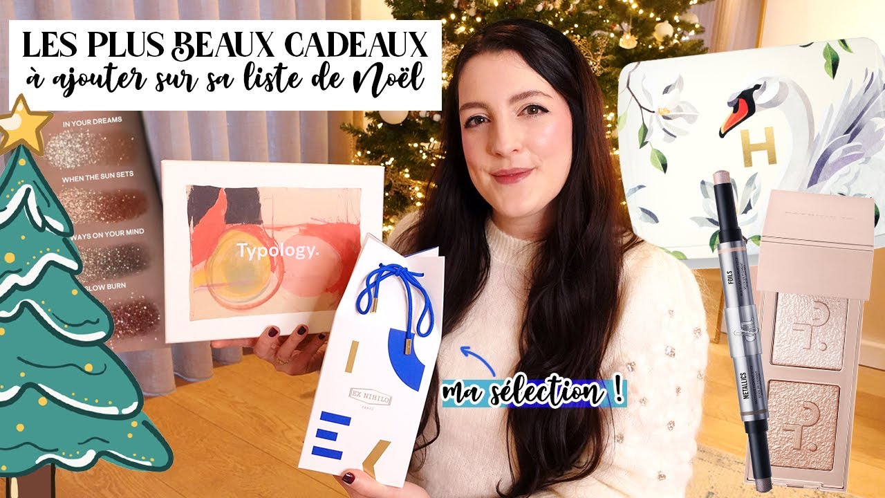 YouTube post by @LOdoesmakeup for Typology. Caption reads: [...] de Noël soins teintés - Typology : Les....