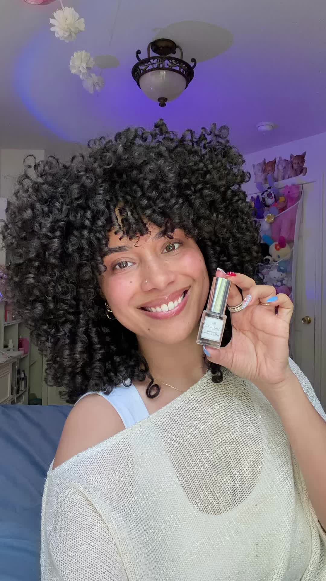 TikTok post by @omgelainne for Hairitage by Mindy. Caption reads: [...] are going to LOVE this one 🤍 @Hairitage by....