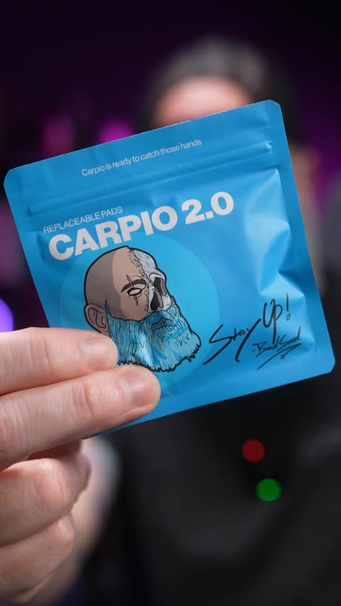 Instagram post by @badseedtech for DeltaHub. Caption reads: [...] my limited edition Carpio collab with....