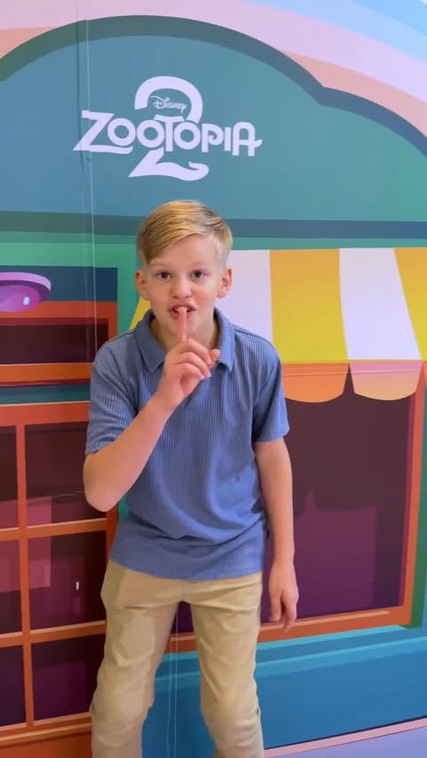 Instagram post by @familyfunpack for MINISO USA. Caption reads: We went to the MINISO Zootopia 2 pop-up and it was....