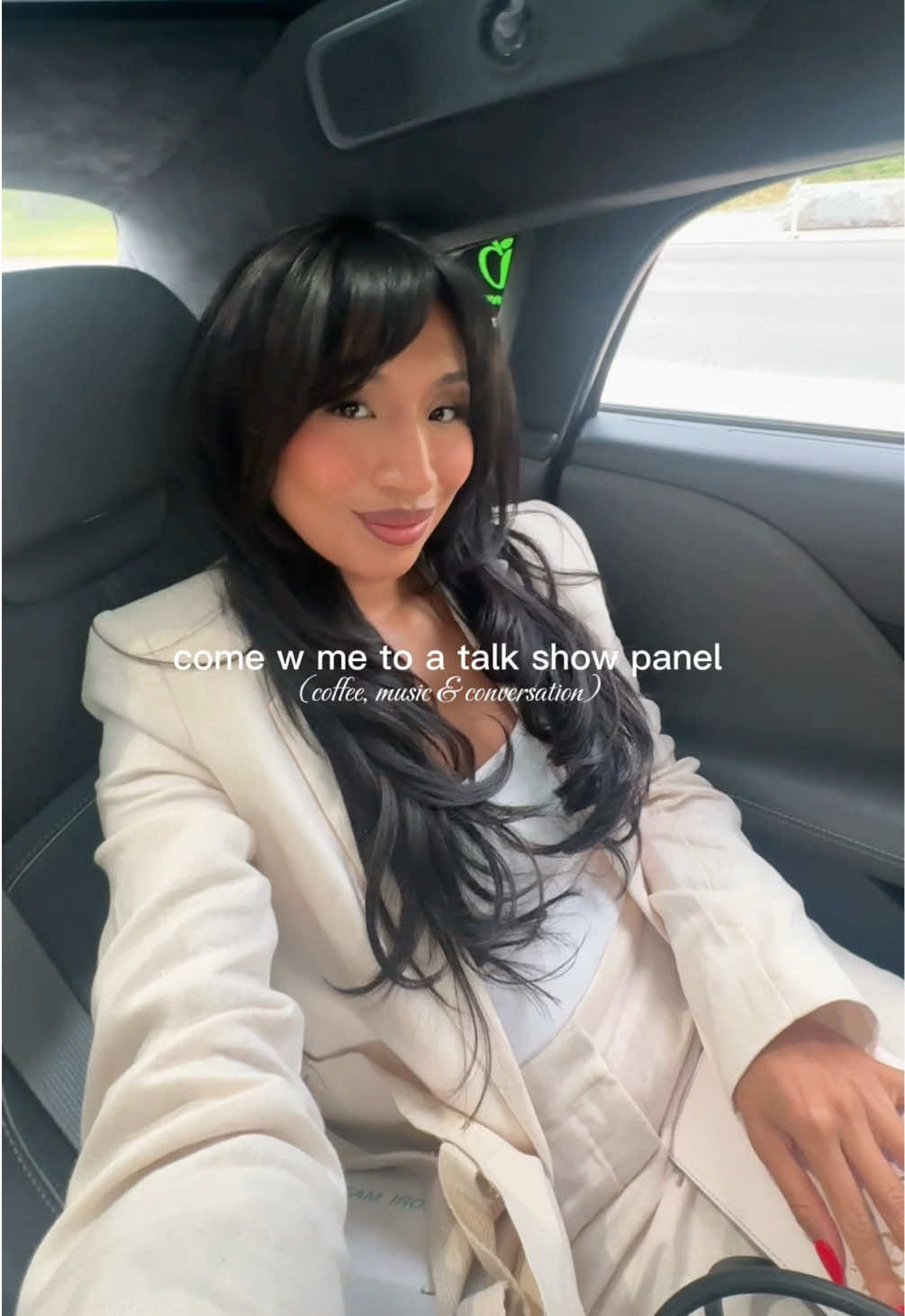 TikTok post by @jenzaruma for BK Beauty. Caption reads: [...] JENZARUMA15) @M·A·C Cosmetics blush @BK....