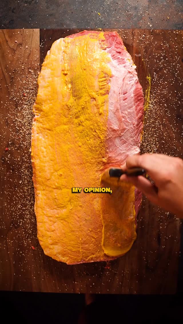 Instagram post by @jortskitchen for Reynolds Brands. Caption reads: #Reynoldspartner Pork dripped Brisket with the....