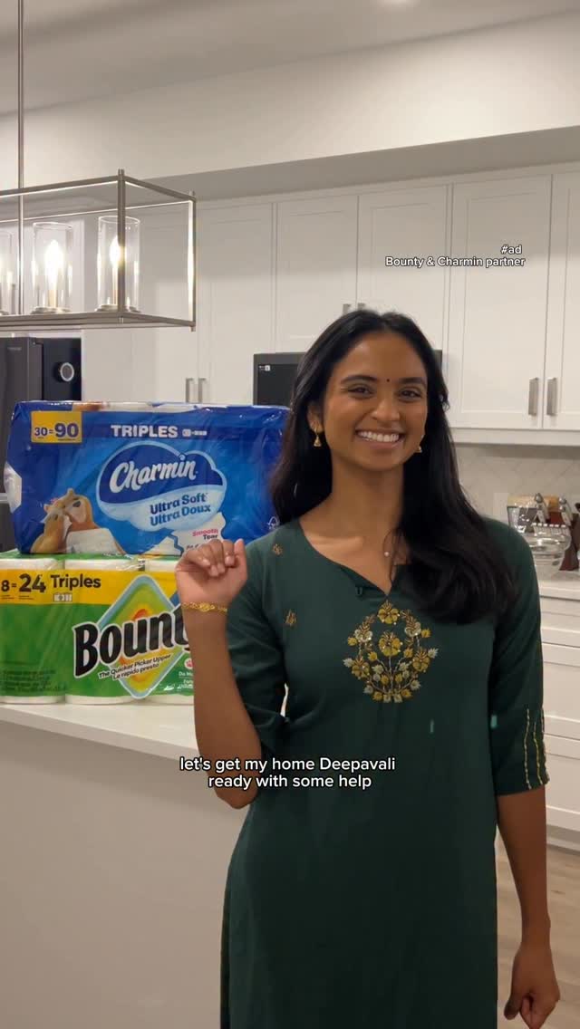 Instagram post by @sachitaa.s for Charmin. Caption reads: #ad Such a surreal feeling to be finally able to....