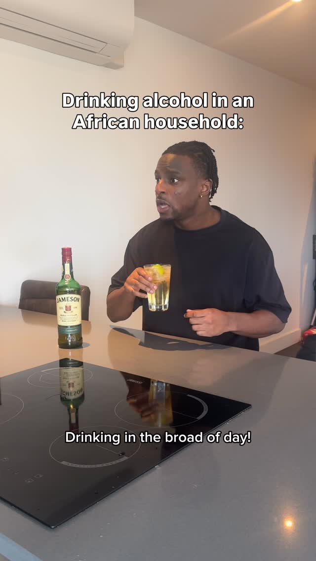 Instagram post by @mosesduckrell for Jameson Whiskey. Caption reads: Nigerians and Whiskey go hand in hand! 🤣

If....