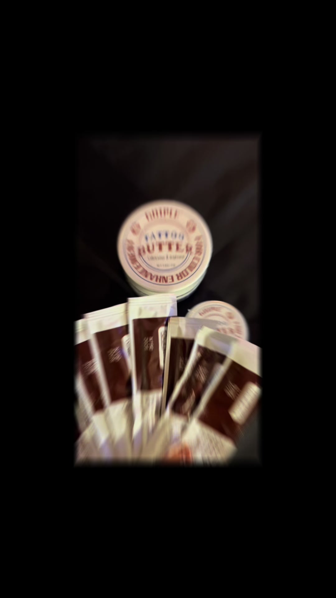 TikTok post by @msdivalicious1 for Valer Boutique. Caption reads: @Valer Boutique #Goiple Tattoo Butter 2.60z + 2....