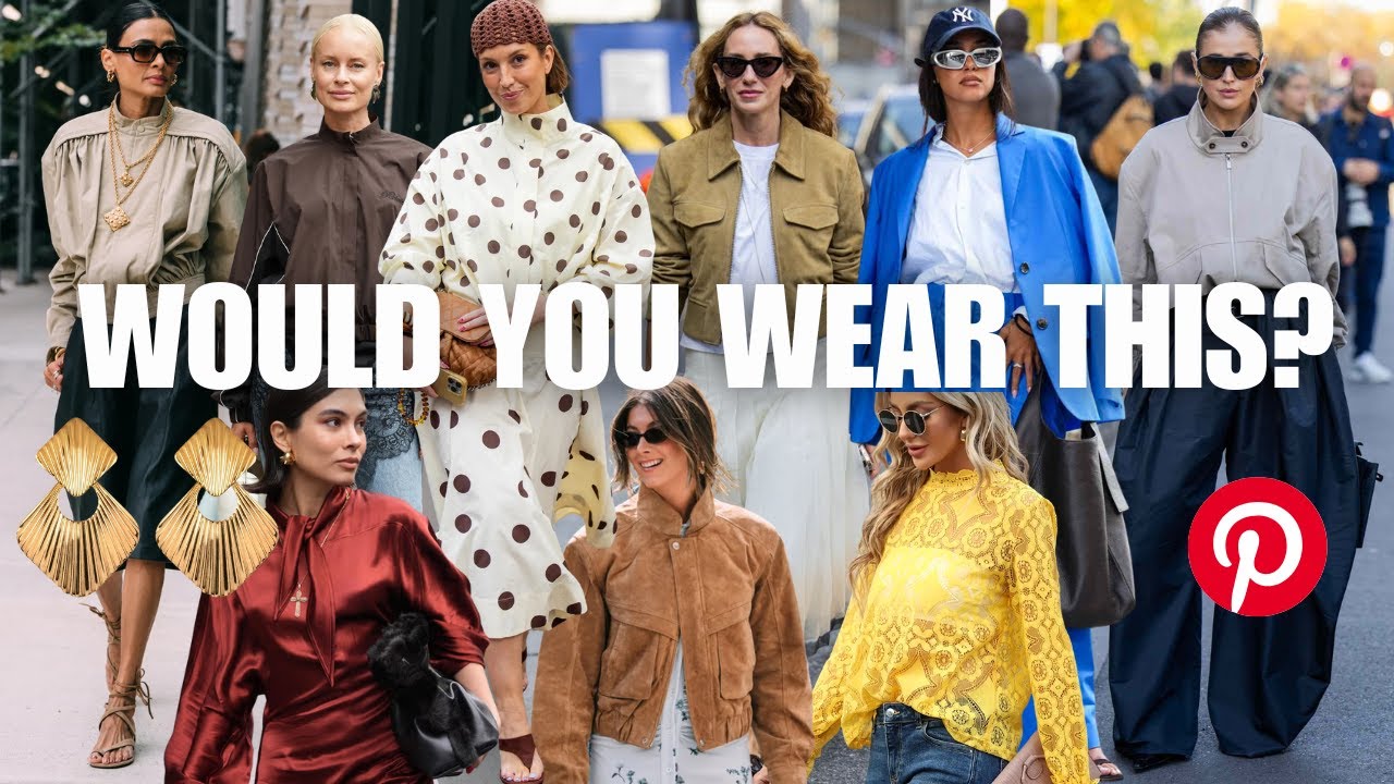 YouTube post by @Thestyleinsider. for Squarespace. Caption reads: Pinterest Predicts 2026 . . . But Are These Trends....