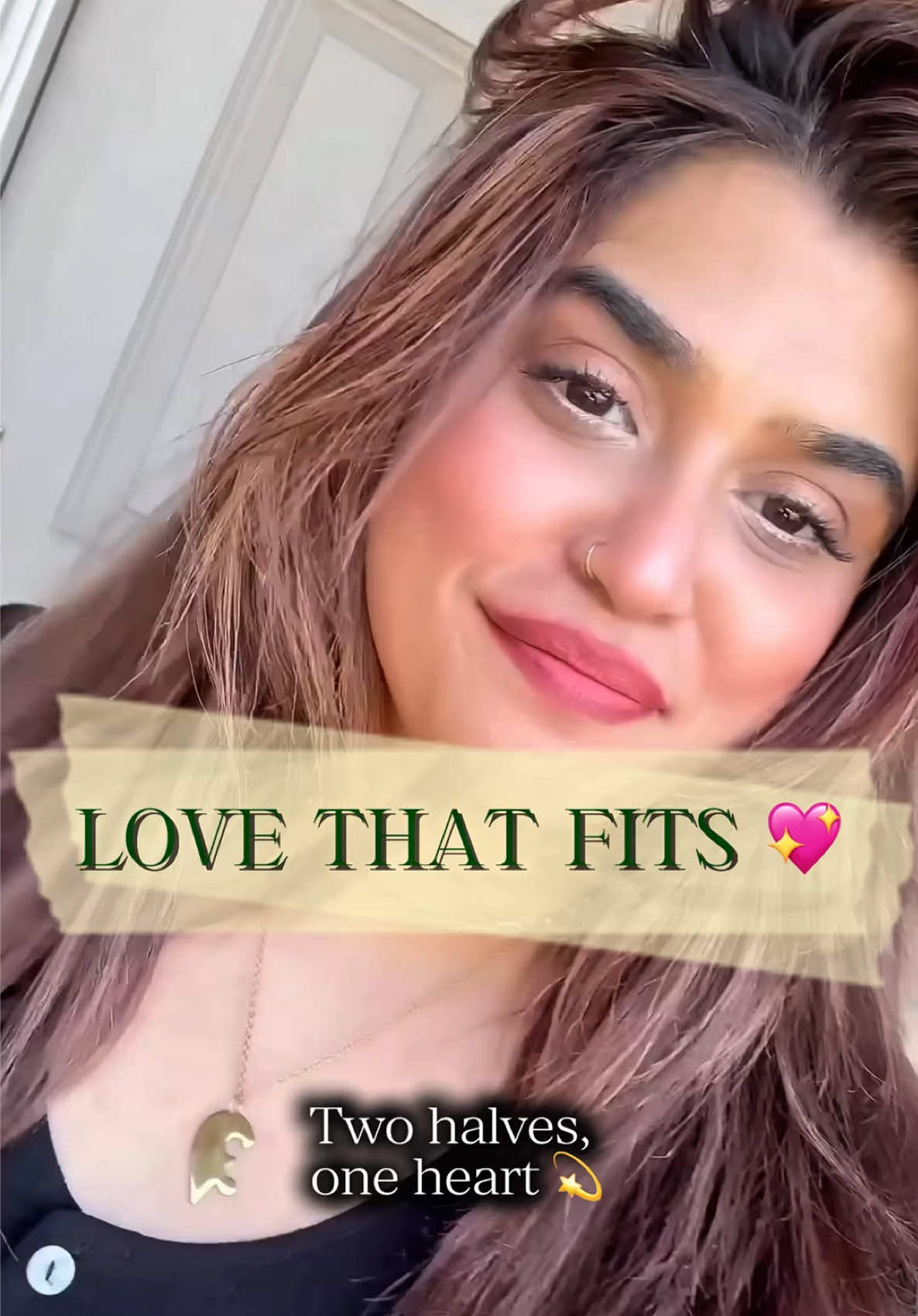 TikTok post by @thatadhdmillennialmom for FaithHeart Jewelry. Caption reads: [...] 💕 Without the price tag 👏 @FaithHeart....