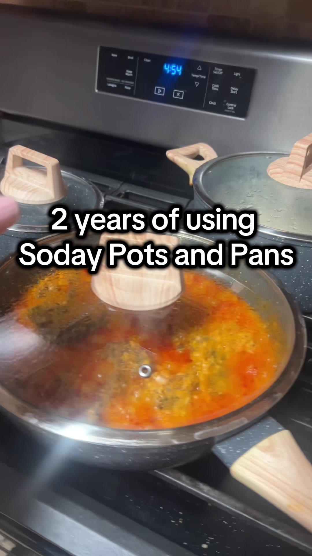 TikTok post by @discoveringnatural_ for Soday. Caption reads: [...] to pots and pans. Hands down, I love my....