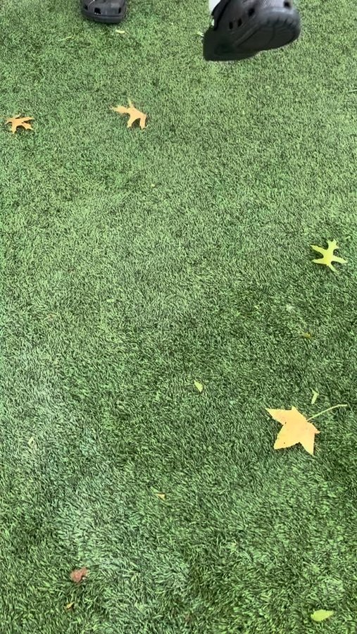 Instagram post by @nickyscarlotta for Gametime. Caption reads: Had to put the crocs in sport mode! Gametime makes....