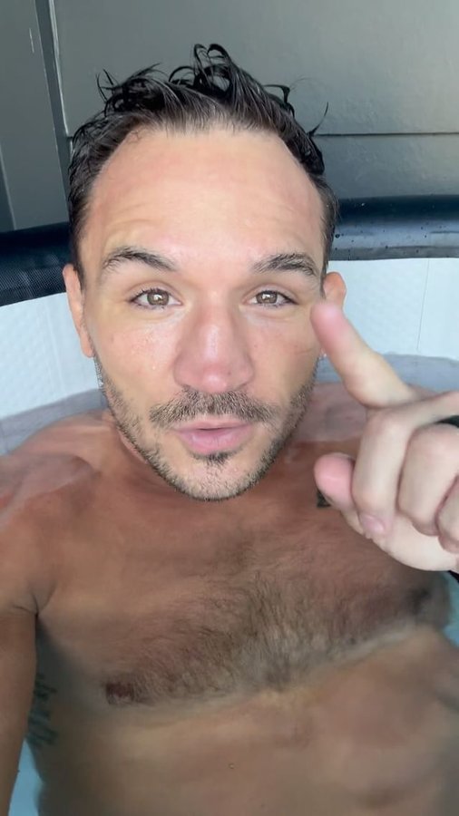 Instagram post by @mikechandlermma for 10x Health System. Caption reads: Pondering in the Pro Plunge and I had a thought....