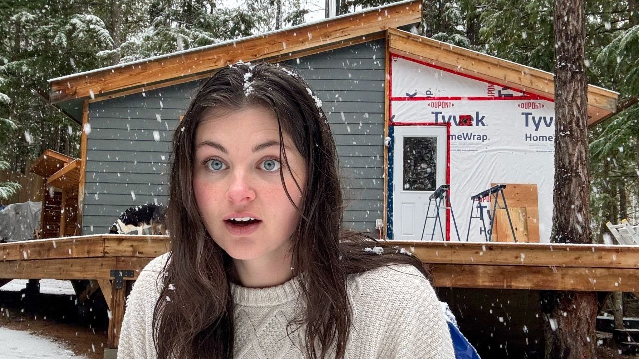 YouTube post by @MadisonClysdalee for Ritual. Caption reads: A Windstorm Hit Our Homestead! Electrical &....