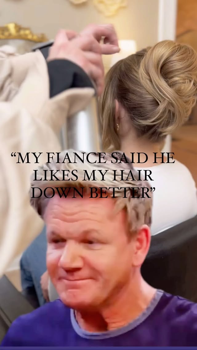 Instagram post by @idohairbykmay for BRIDES. Caption reads: [...] #weddinghairstylistchicago #bridesmaidhair....