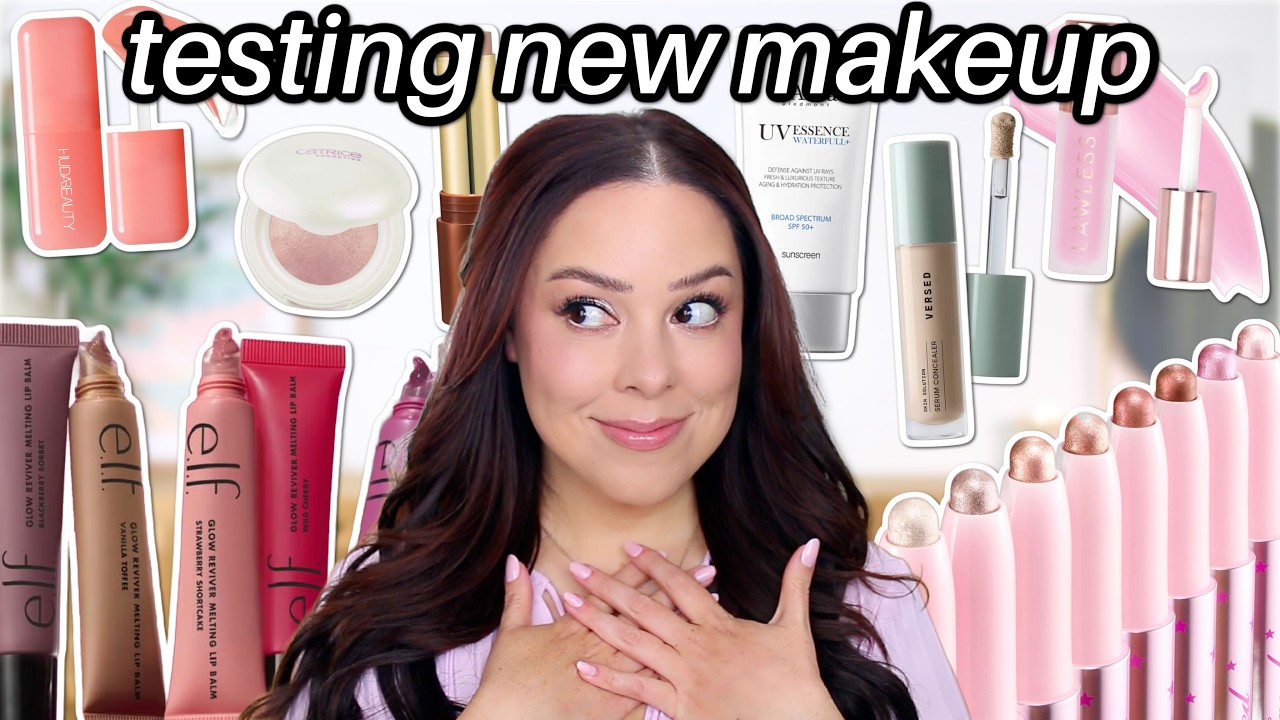 YouTube post by @AndreaMatillano for Profusion Cosmetics. Caption reads: OKAY WOW…THIS NEW MAKEUP IS INCREDIBLE!.