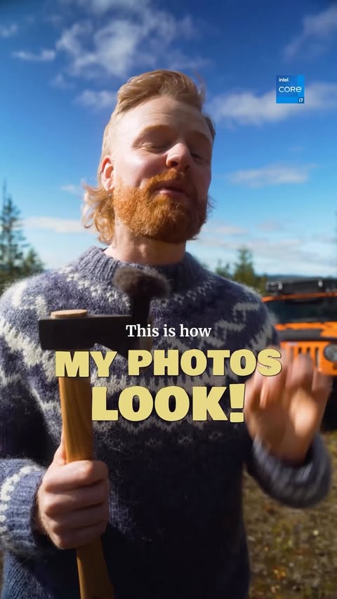 Instagram post by @that.icelandic.guy for MSI Gaming. Caption reads: Editing is how you transform your good photos into....