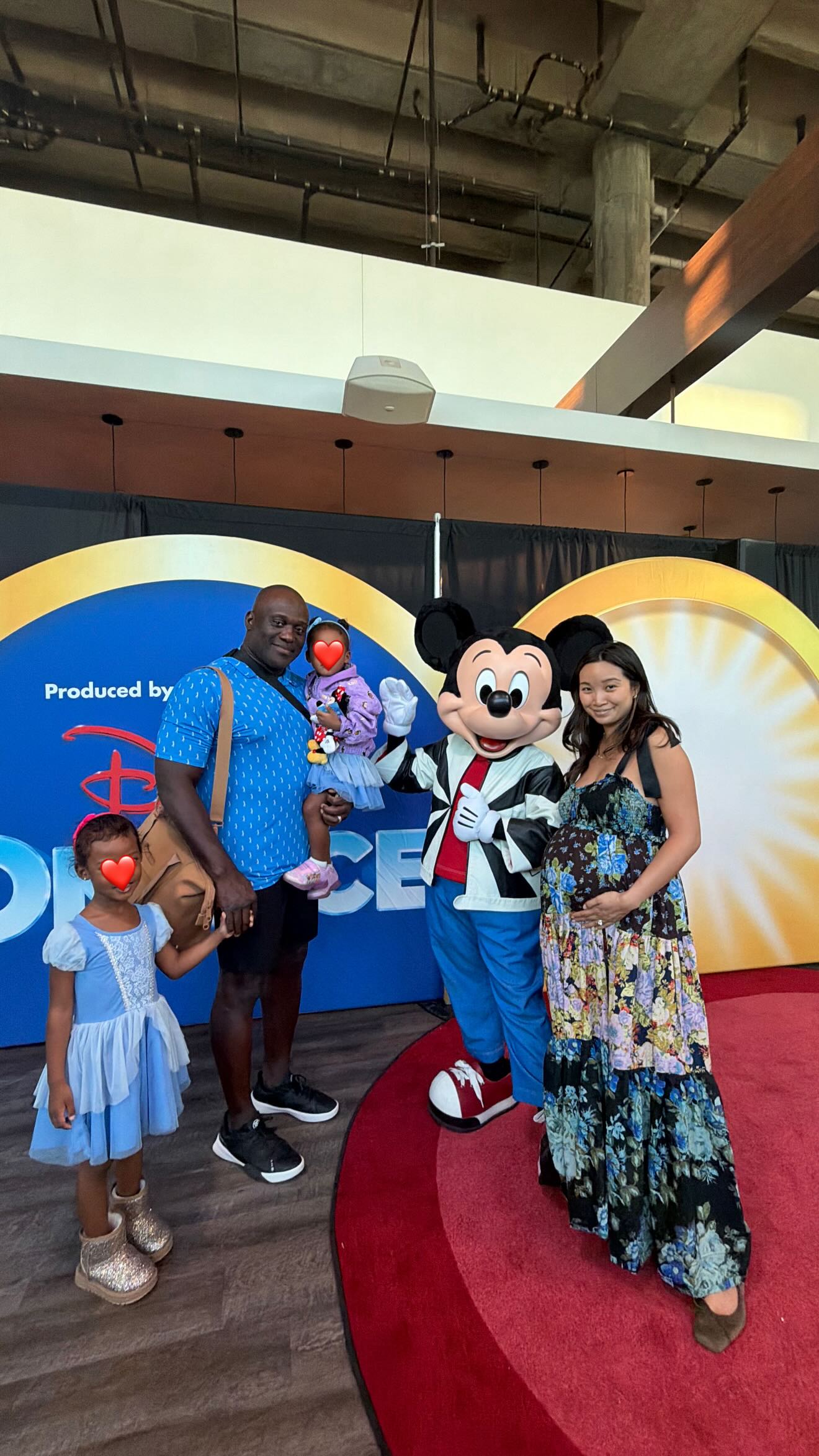 Instagram post by @nika.diwa for Disney On Ice. Caption reads: The game stayed off the whole time 😂 #disney....