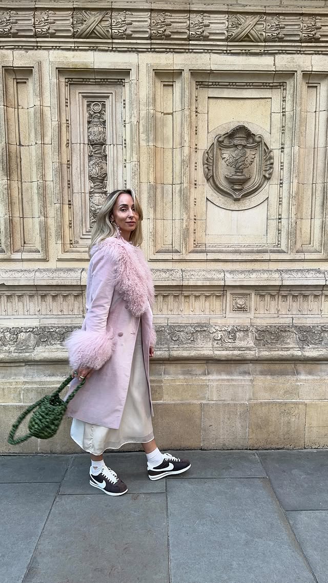 Instagram post by an influencer for CHARLOTTE SIMONE. Caption reads: Always and forever a @charlottesimone girl 🩷✨....