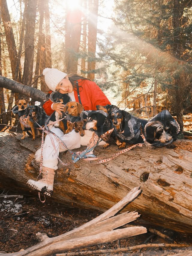 Instagram post by @yunabugs for Hunter Boots. Caption reads: That’s not poop on my shoe. 💩.