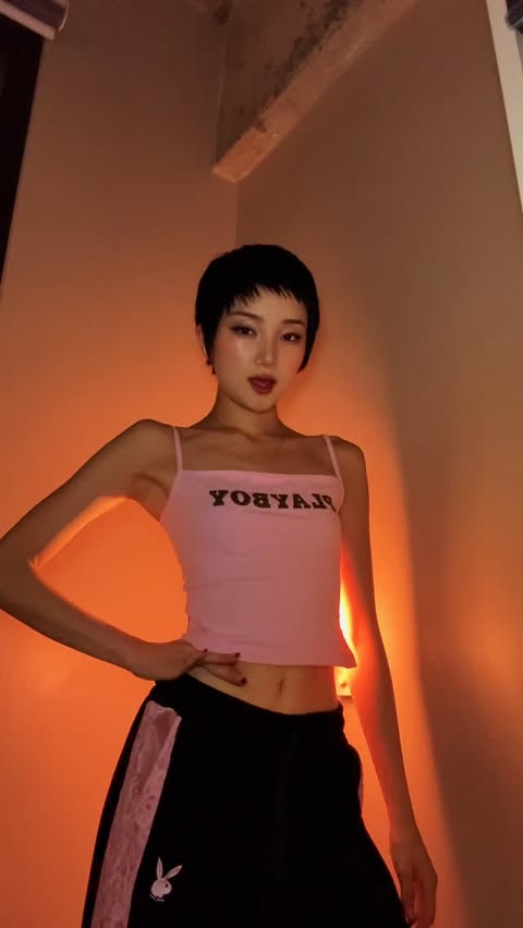 Instagram post by @ch_a_ny for Playboy. Caption reads: @missguided X @playboy 🖤 @sheinofficial....