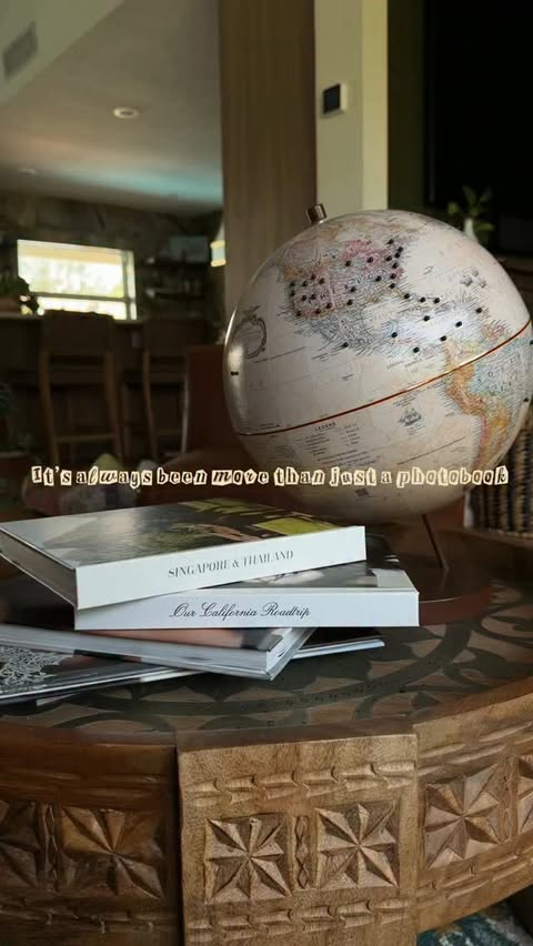 Instagram post by @lexxhidalgo for Shutterfly. Caption reads: [...] down while you pick up your memories....