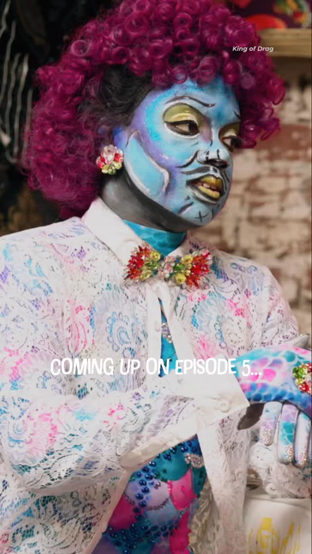 Instagram post by @cameronesposito for elfcosmetics. Caption reads: Coming up on #KingOfDrag…The kings unleash their....