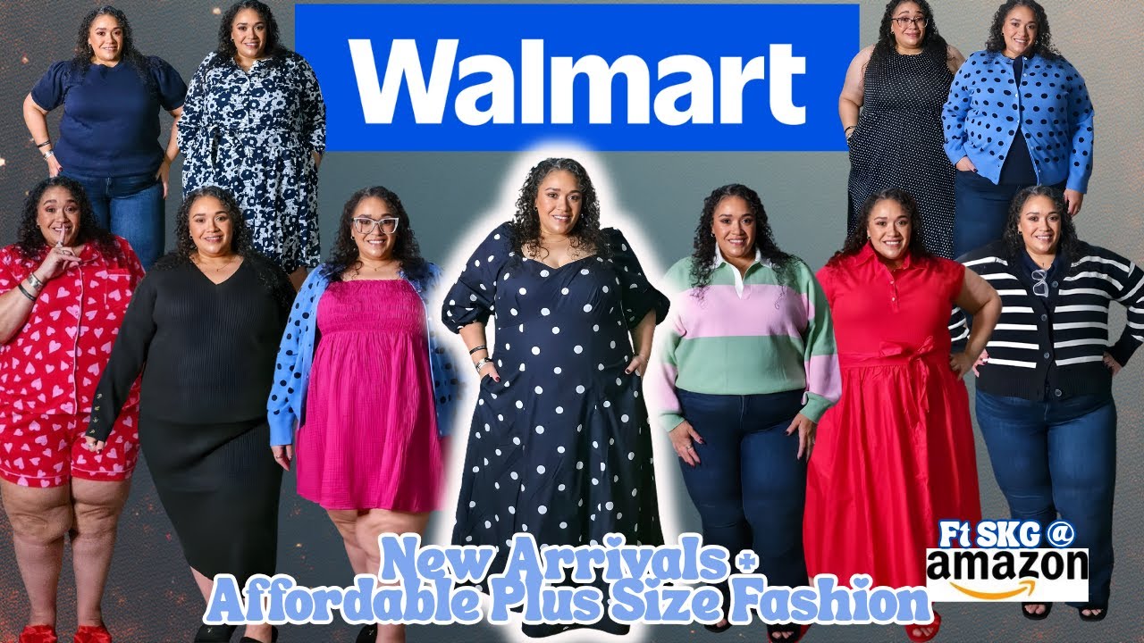 YouTube post by @TashaStJames for ALT. Fragrances. Caption reads: Walmart Plus Size Clothing Haul 2026|Affordable....