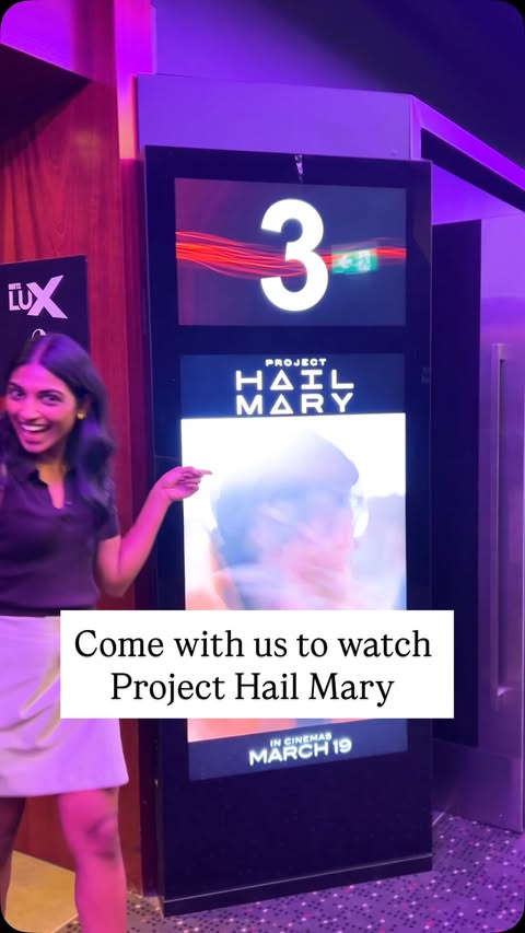 Instagram post by @theshamelessbookclub for Sony Pictures. Caption reads: [...] In cinemas now! #ProjectHailMary....