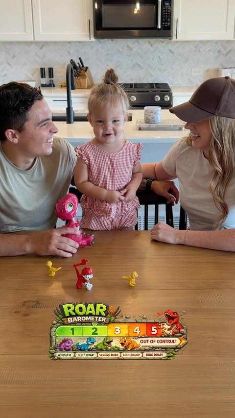 Instagram post by @kt.gonzales for PAW Patrol. Caption reads: [...] never heard better roars in my LIFE!🦖 PAW....