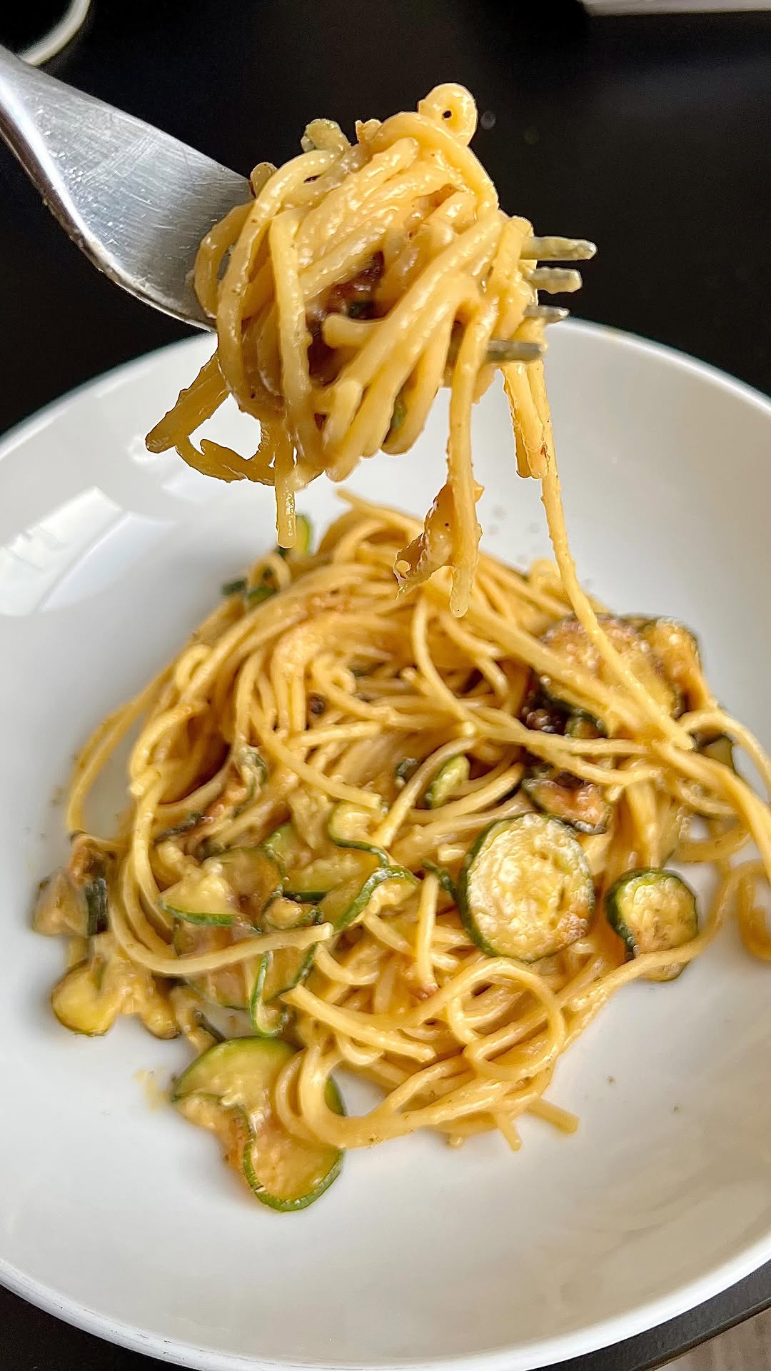 Instagram post by @nataliechassay for WeightWatchers. Caption reads: #ad I LOVE pasta and sadly I feel like it often....