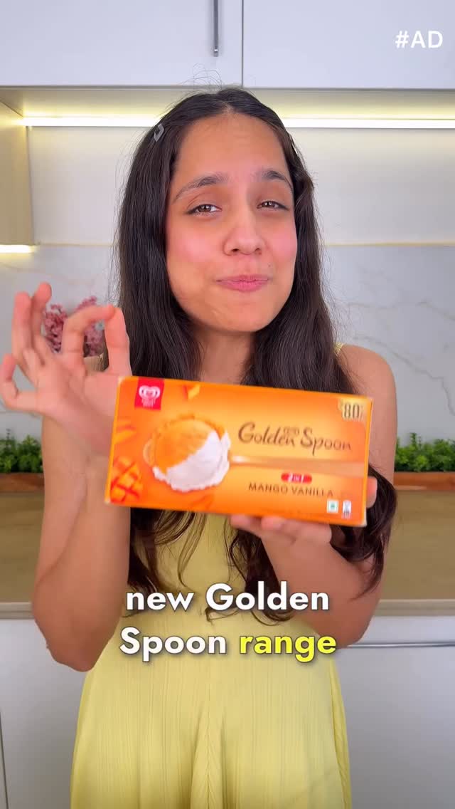 Instagram post by @anjali_dhingra18 for Kwality Wall's. Caption reads: What’s that one dessert you can never say no to?....