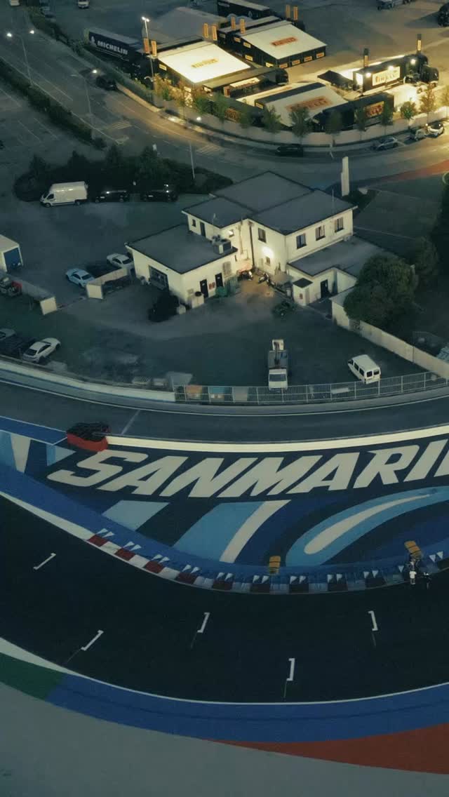 Instagram post by @erikevans_official for Ford Performance. Caption reads: Bringing the heat to Misano. 🔥 One of Italy’s....