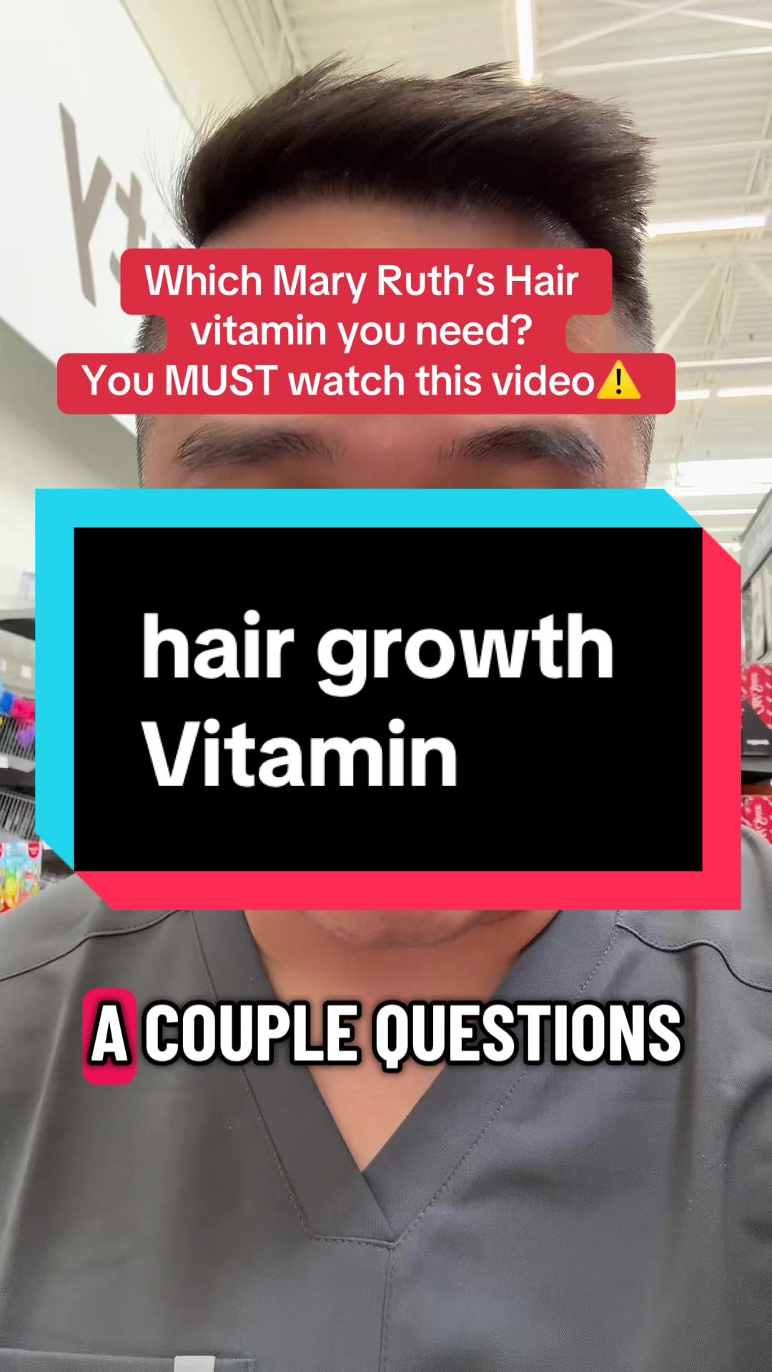 TikTok post by @rphreviews for MaryRuth Organics. Caption reads: I’ve been getting a couple of questions on which....